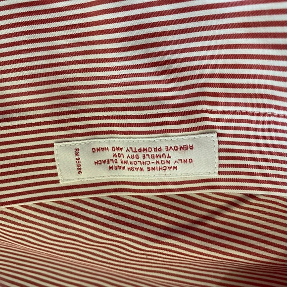 Brooks Brothers Original Polo Shirt 346 Size 15 1/2 - 2/3 - Picture 8 of 8